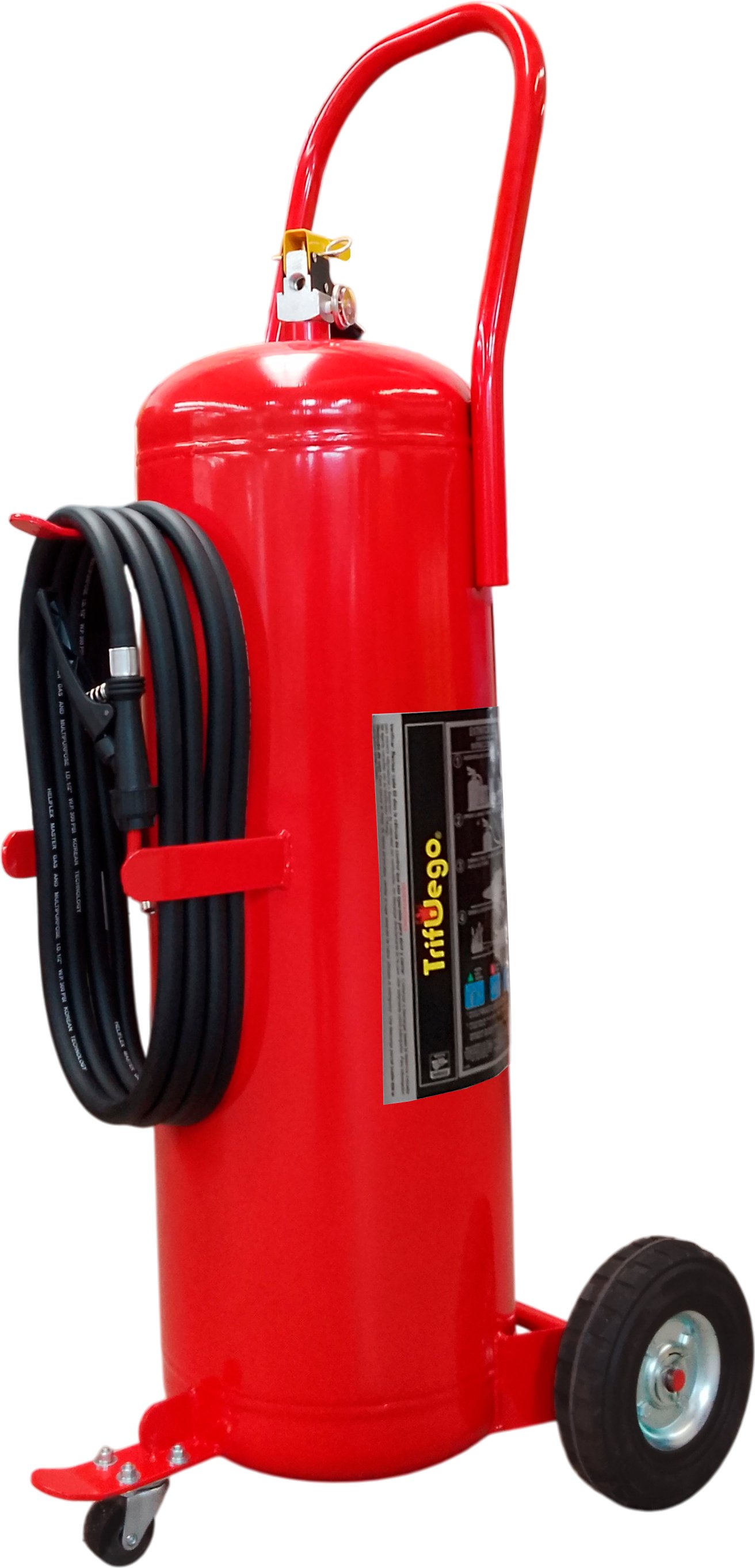 Extintor Carretilla Púrpura K 50 kg, Mod. 110 Ruedas Hule